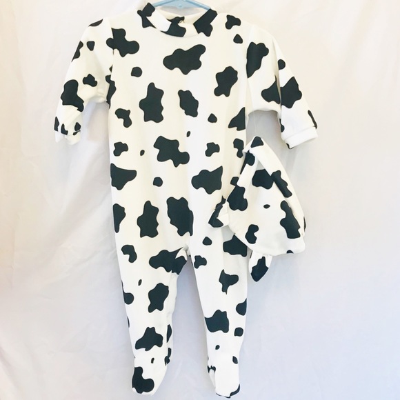 baby cow pajamas